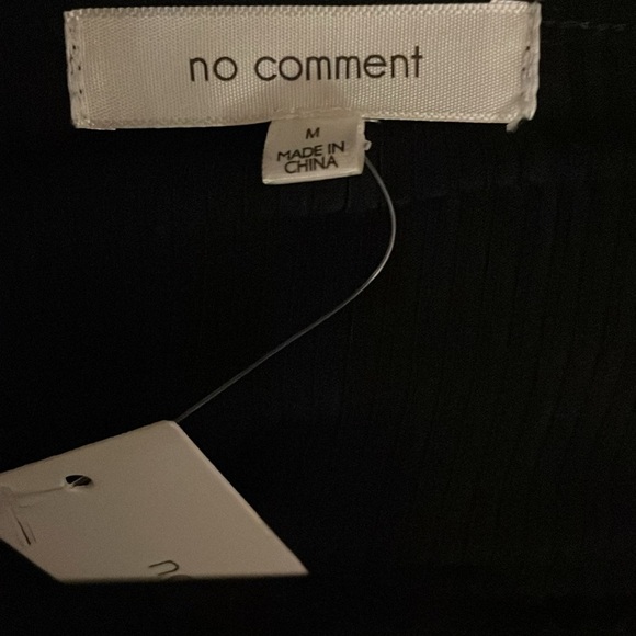 no comment Ribbed Long Sleeve Dress - Picture 3 of 5